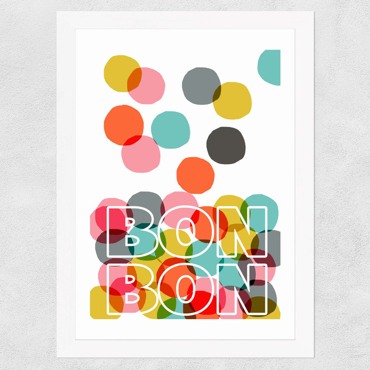 Bon Bon Wide White Frame Bon Bon Wide White Frame
