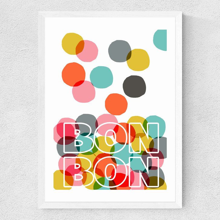 Bon Bon Medium White Frame