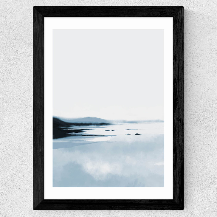 I Know Wide Black Frame