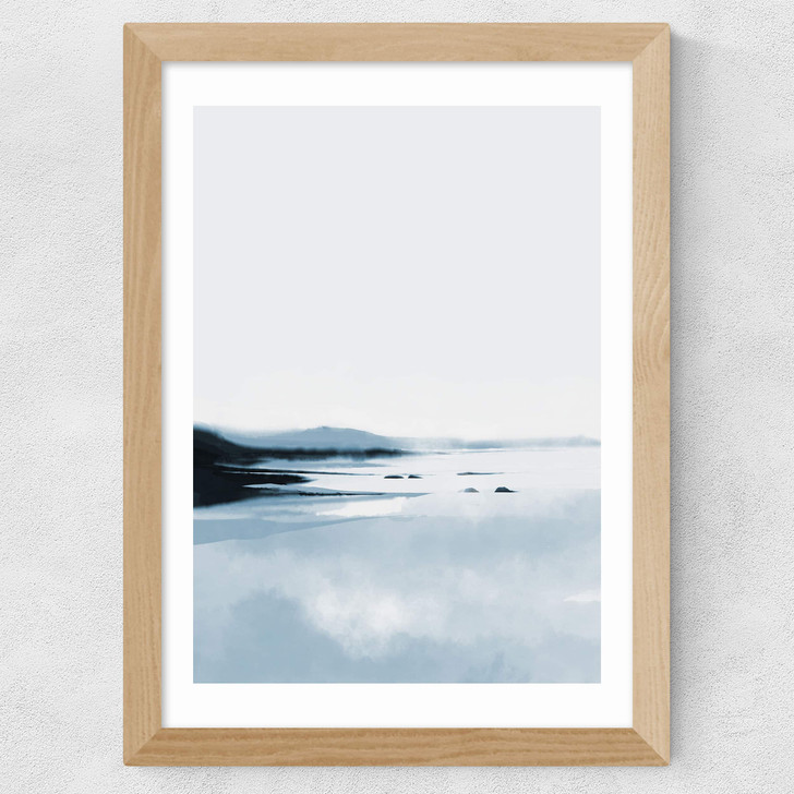 I Know Wide Oak Frame