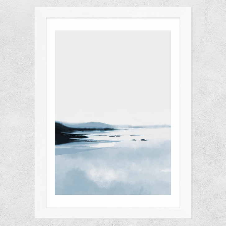 I Know Wide White Frame