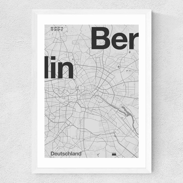 Berlin Club 4 Medium White Frame