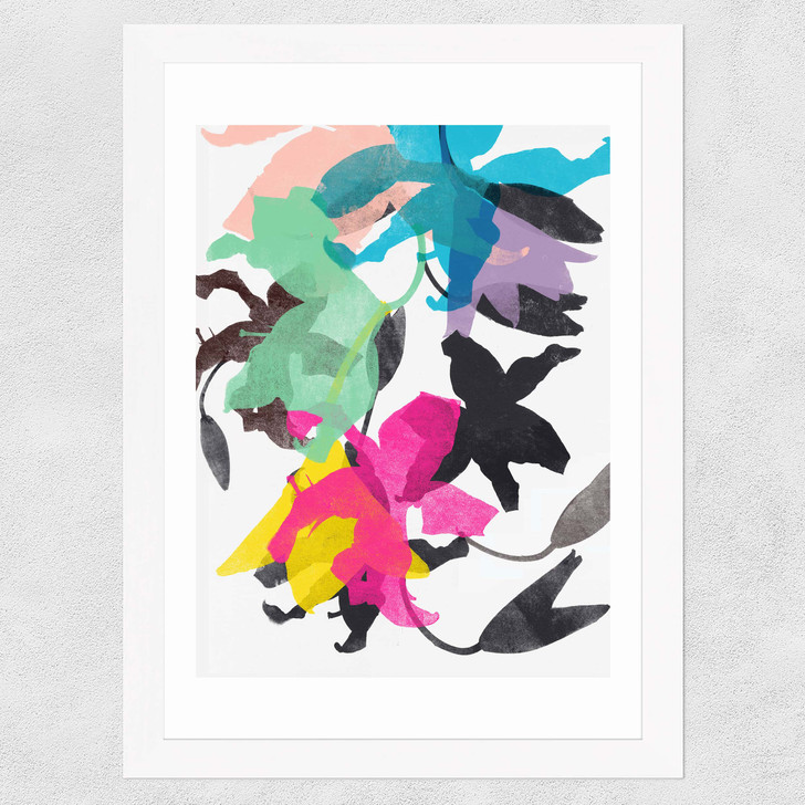 Lily I Wide White Frame Lily I Wide White Frame