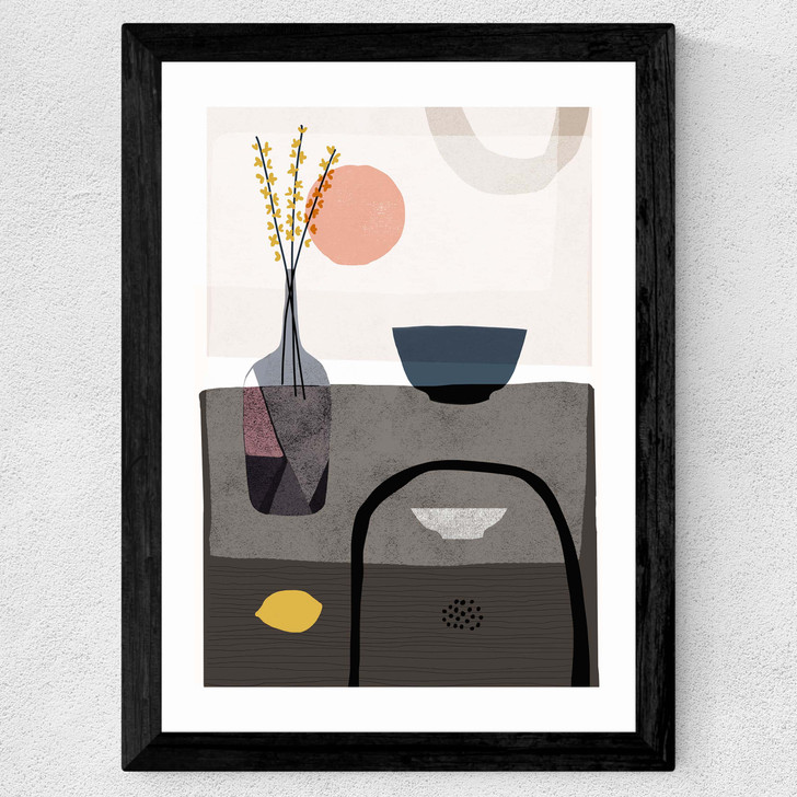 Stillness 2 Wide Black Frame