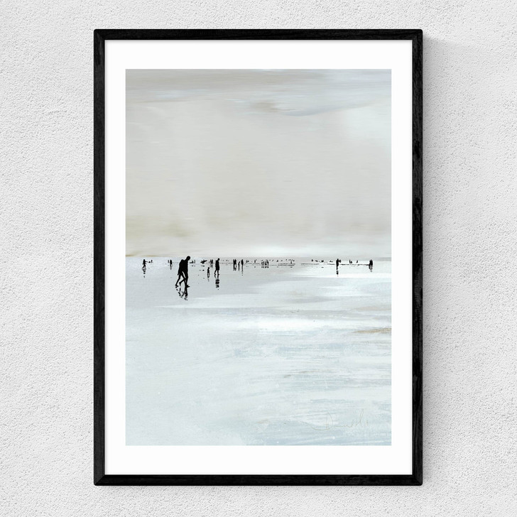 Beachy Narrow Black Frame