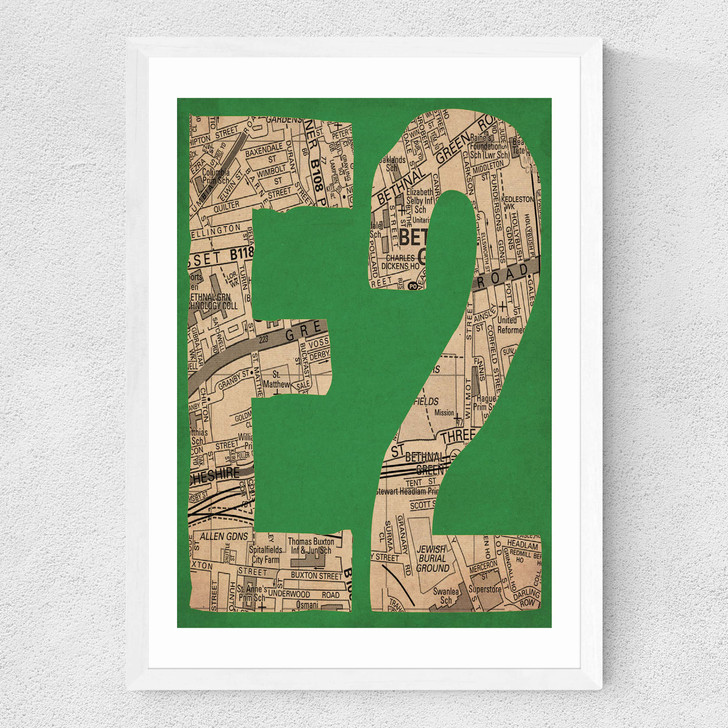 E2 Medium White Frame