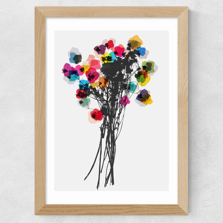 Blessings Wide Oak Frame
