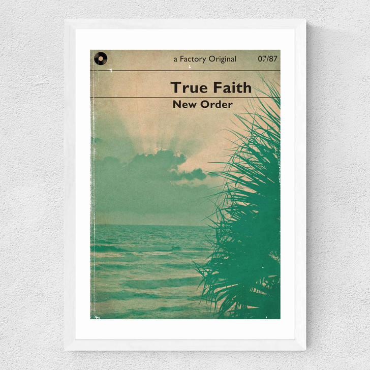 True Faith Medium White Frame True Faith Medium White Frame