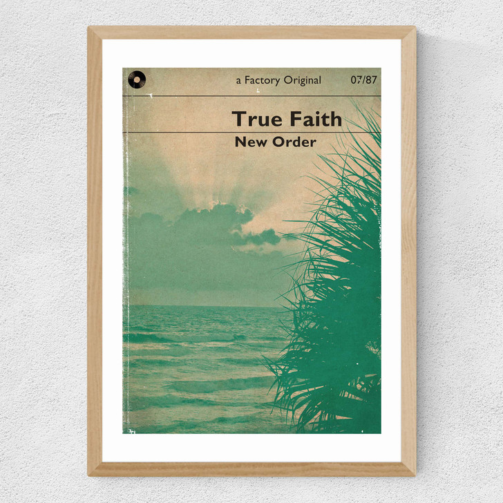 True Faith Medium Oak Frame
