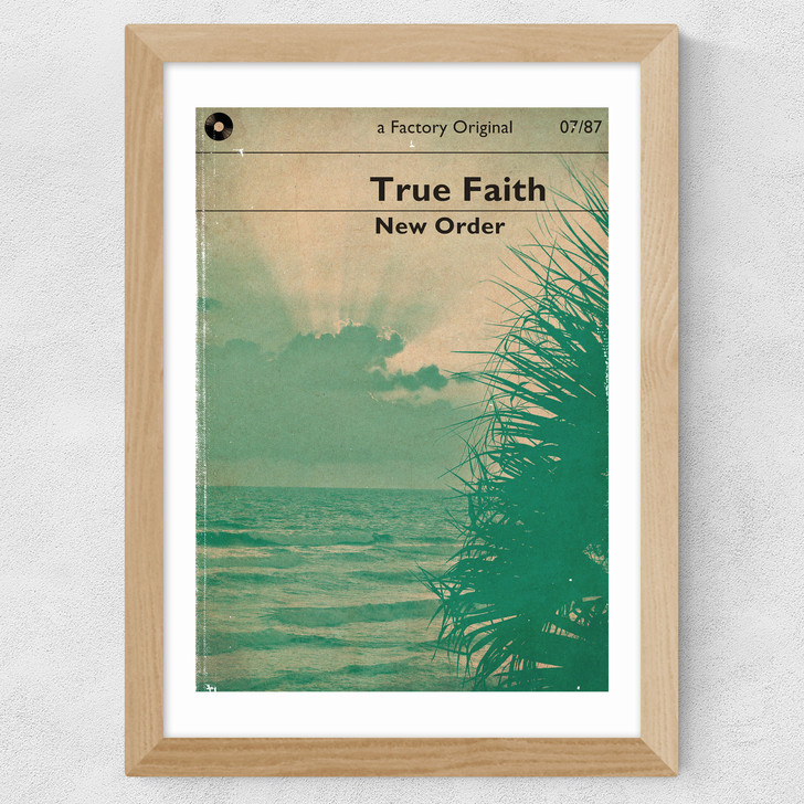 True Faith Wide Oak Frame