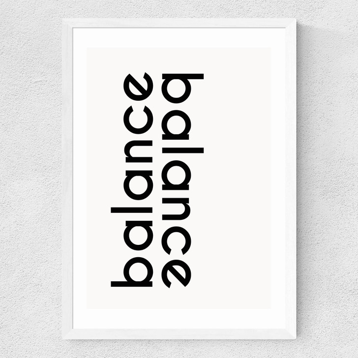Balance by Inoui Medium White Frame