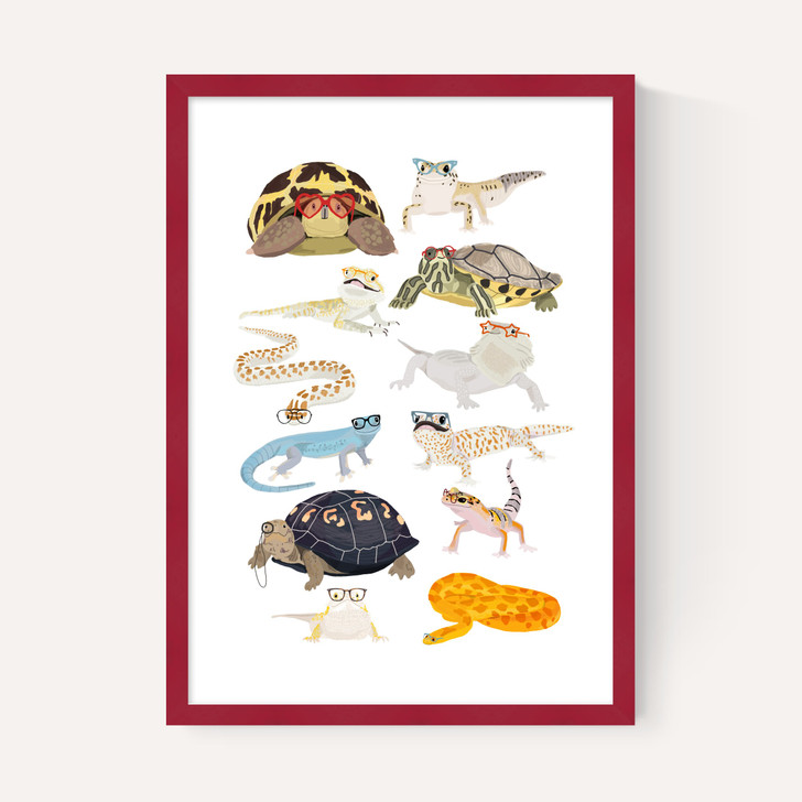 Reptiles in Glasses