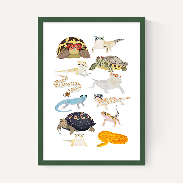 Reptiles in Glasses