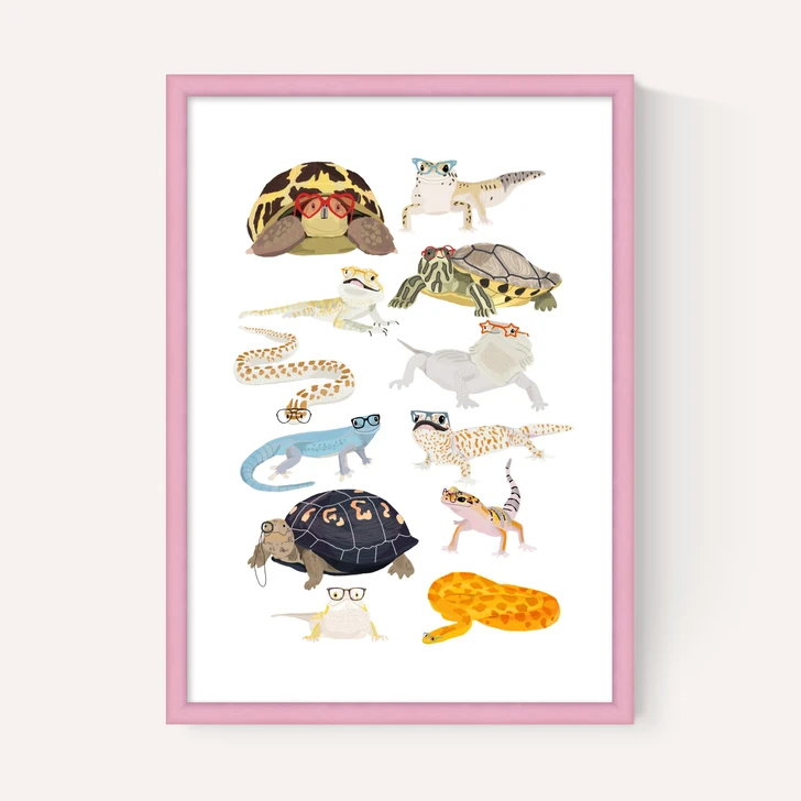 Reptiles in Glasses