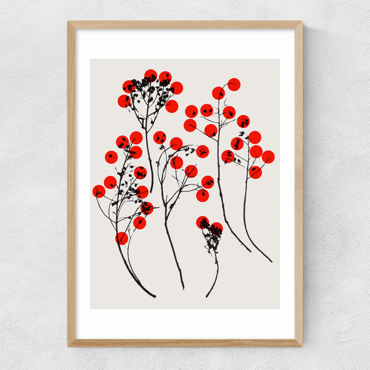 Love 1 Narrow Oak Frame