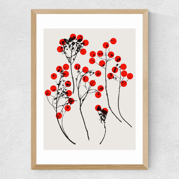 Love 1 Medium Oak Frame