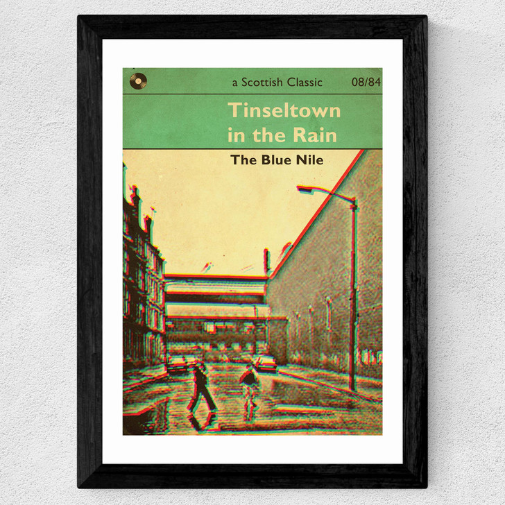 Tinseltown in the Rain Wide Black Frame Tinseltown in the Rain Wide Black Frame