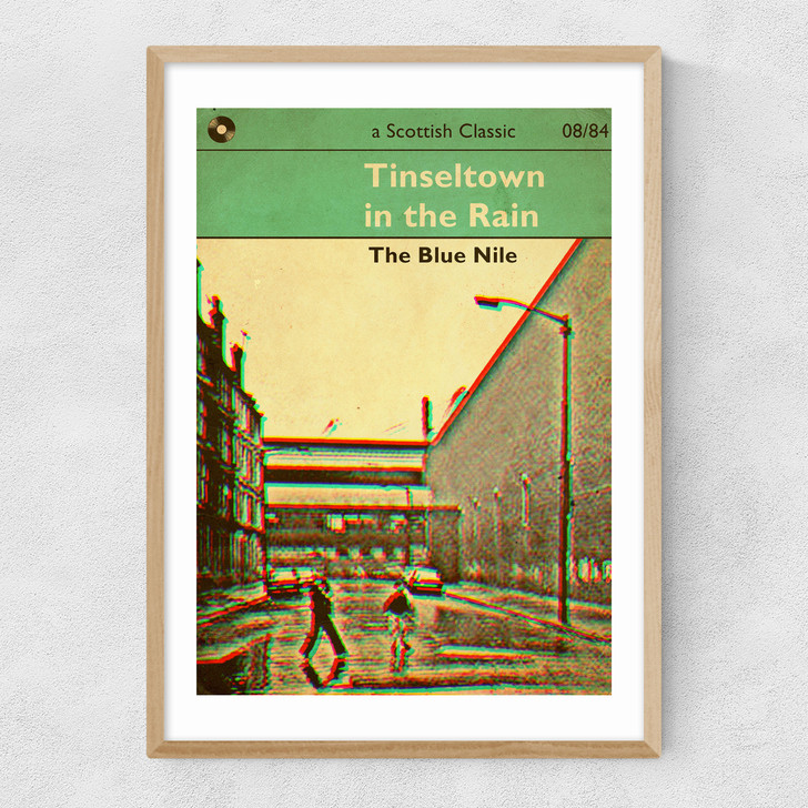 Tinseltown in the Rain Narrow Oak Frame Tinseltown in the Rain Narrow Oak Frame