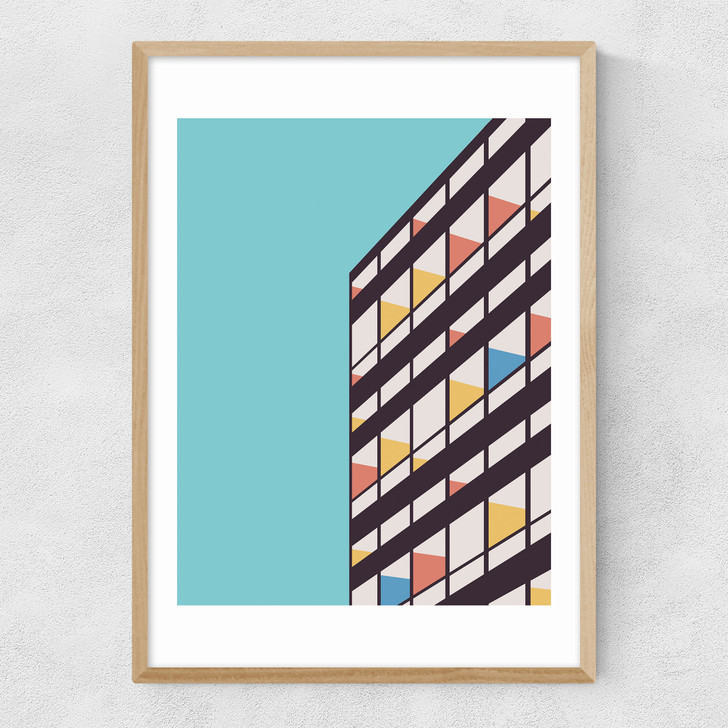 Corbusier Narrow Oak Frame