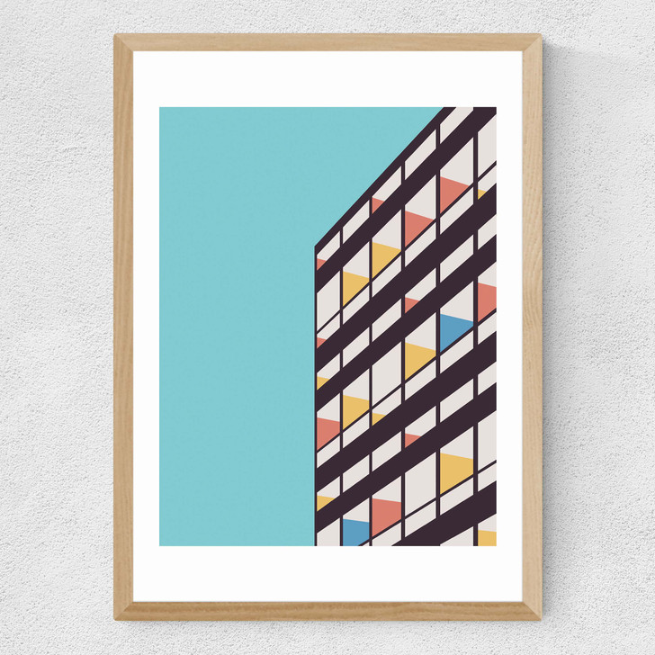Corbusier Medium Oak Frame