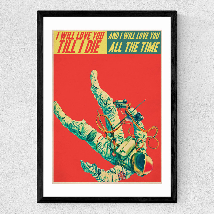 Ladies and Gentlemen Medium Black Frame