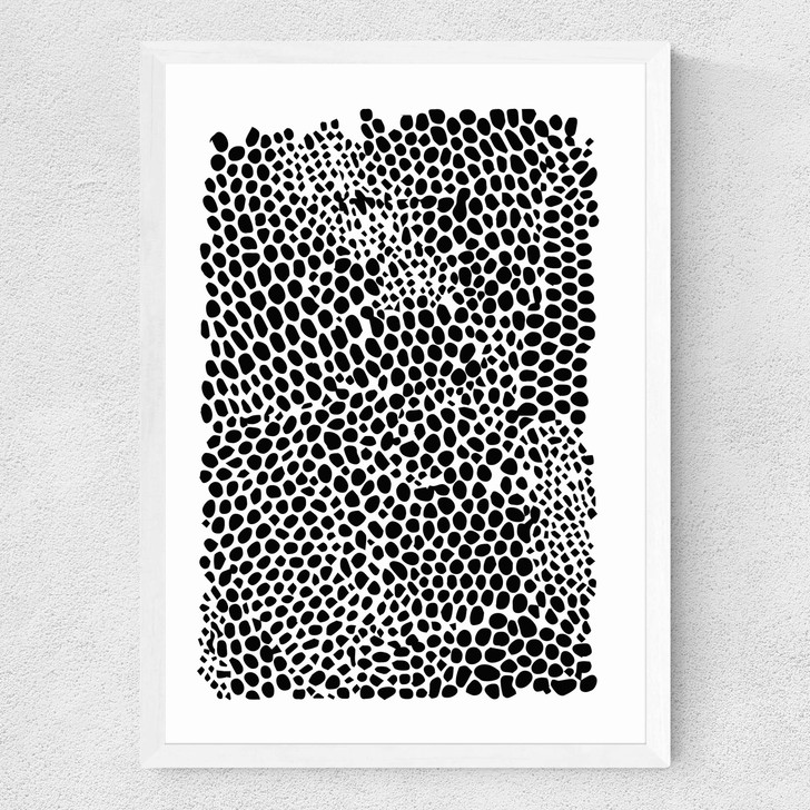 Snakeskin Medium White Frame Snakeskin Medium White Frame