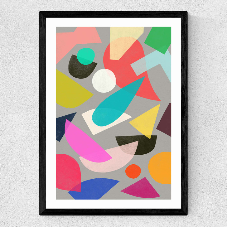 Coloured Toys Medium Black Frame