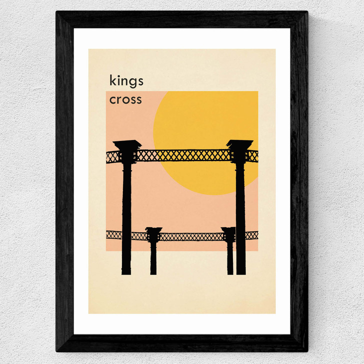 Kings Cross Wide Black Frame