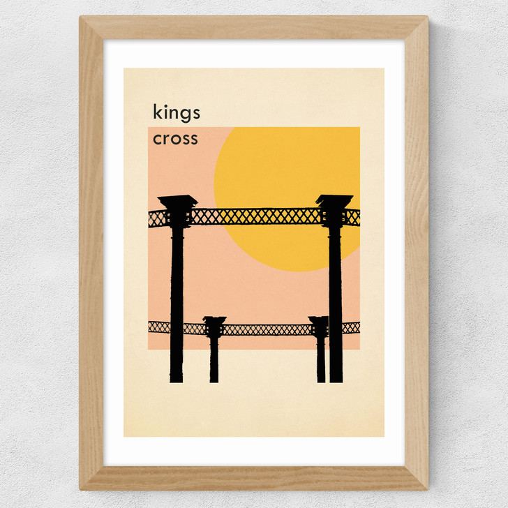 Kings Cross Wide Oak Frame