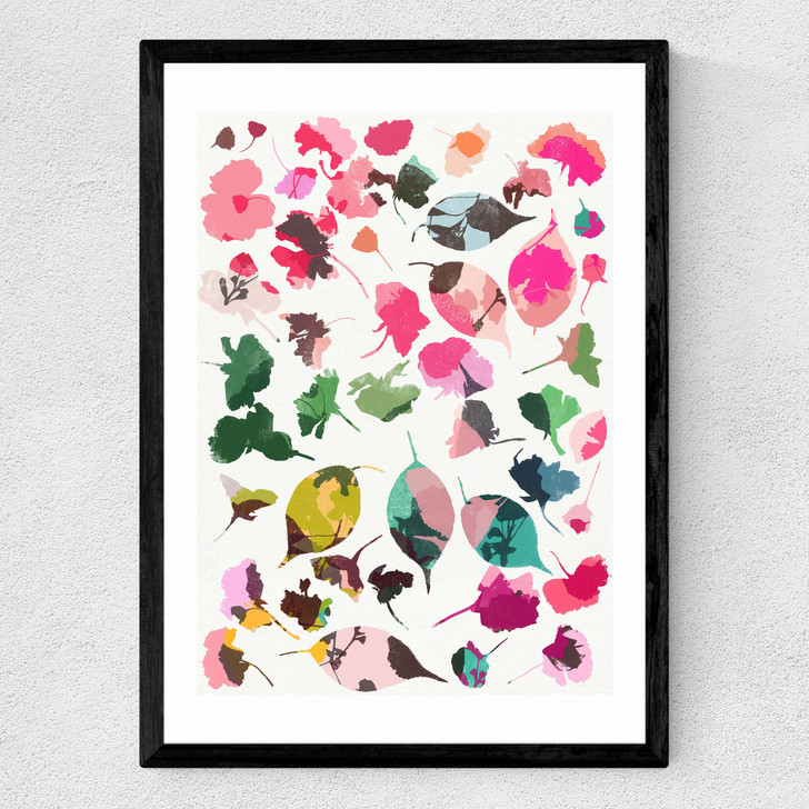 Cherry Blossoms 3 Medium Black Frame Cherry Blossoms 3 Medium Black Frame