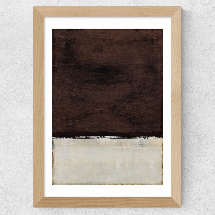 Night by Dan Hobday Wide Oak Frame