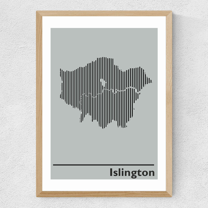 Islington Medium Oak Frame