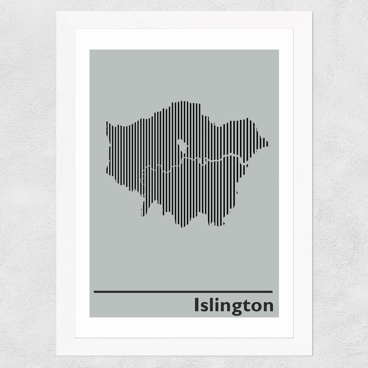 Islington Wide White Frame
