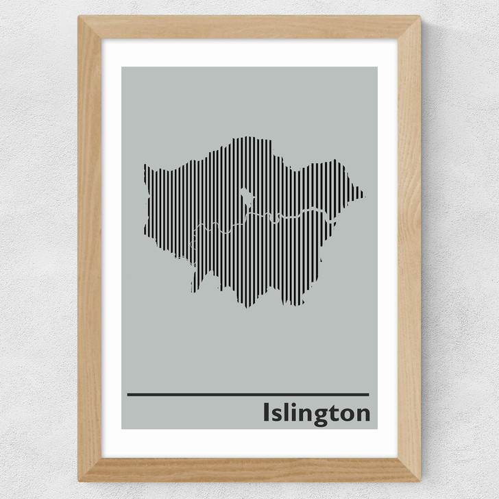 Islington Wide Oak Frame