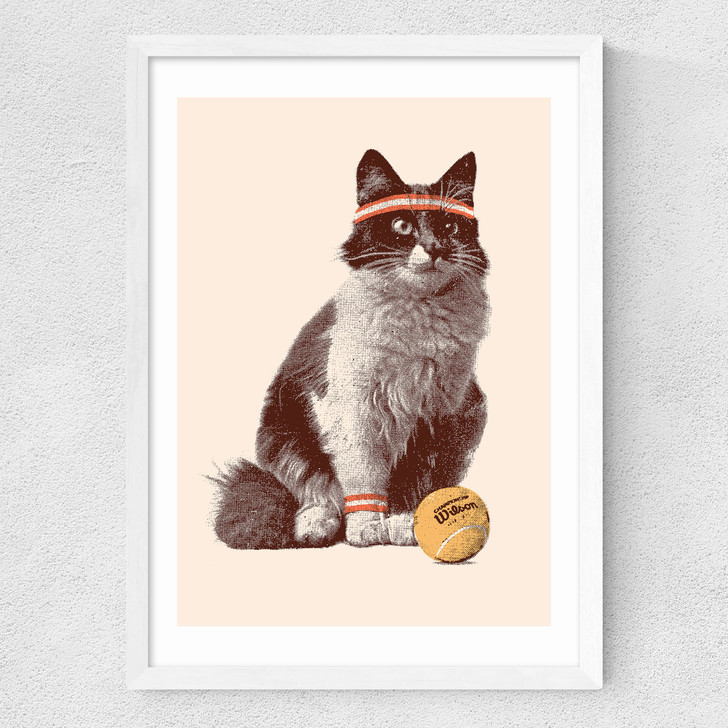 Chat Tennis Medium White Frame Chat Tennis Medium White Frame