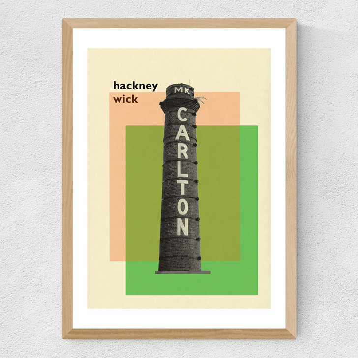 Hackney Wick Medium Oak Frame Hackney Wick Medium Oak Frame