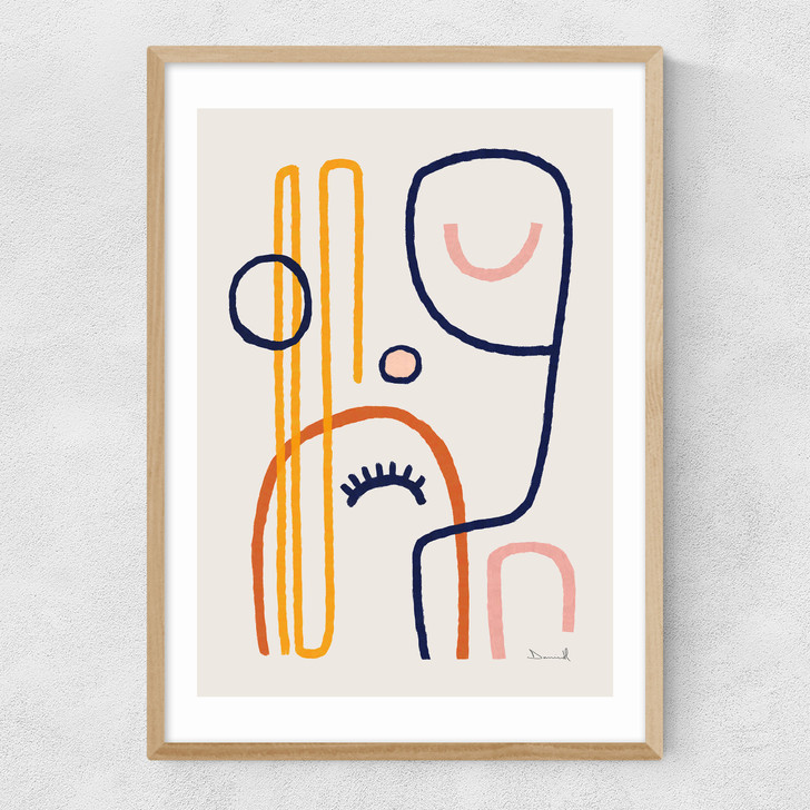 Feel Good II Narrow Oak Frame
