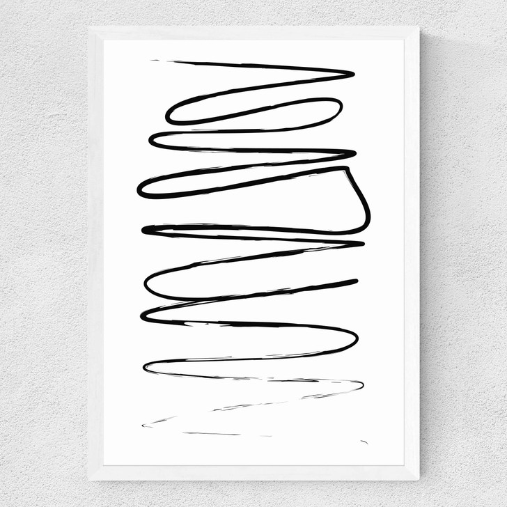 Heaven Medium White Frame