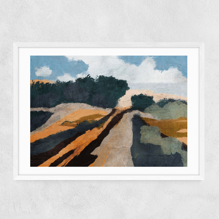 Trevessa Narrow White Frame