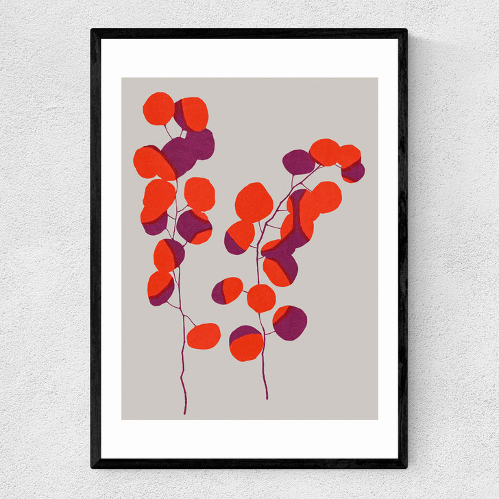 Silver Dollar Narrow Black Frame Silver Dollar Narrow Black Frame