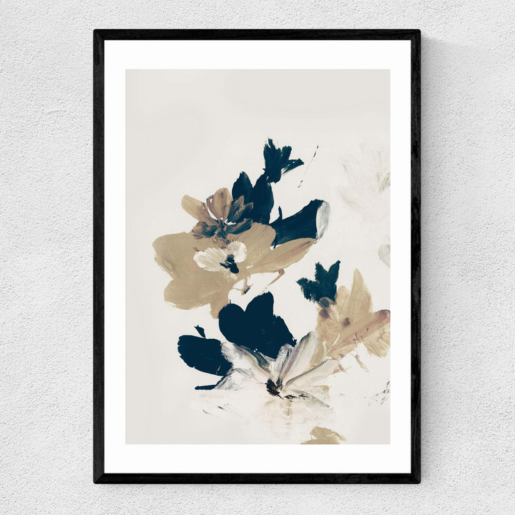 Summer View I Narrow Black Frame Summer View I Narrow Black Frame