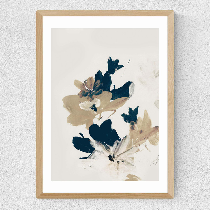 Summer View I Medium Oak Frame