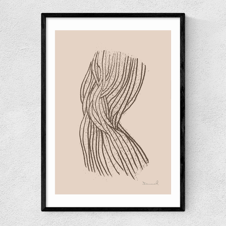 Twine Narrow Black Frame Twine Narrow Black Frame