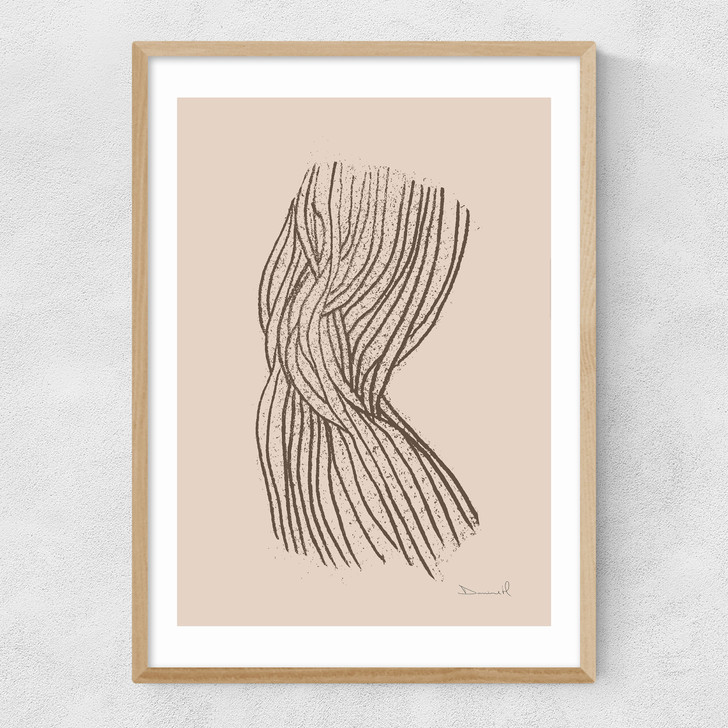 Twine Narrow Oak Frame Twine Narrow Oak Frame
