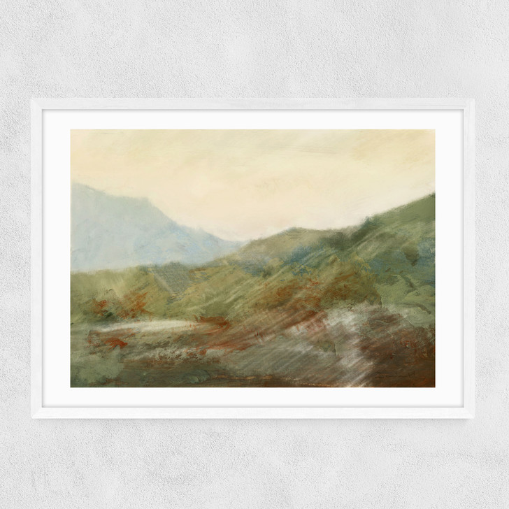 Moor Path Narrow White Frame Moor Path Narrow White Frame