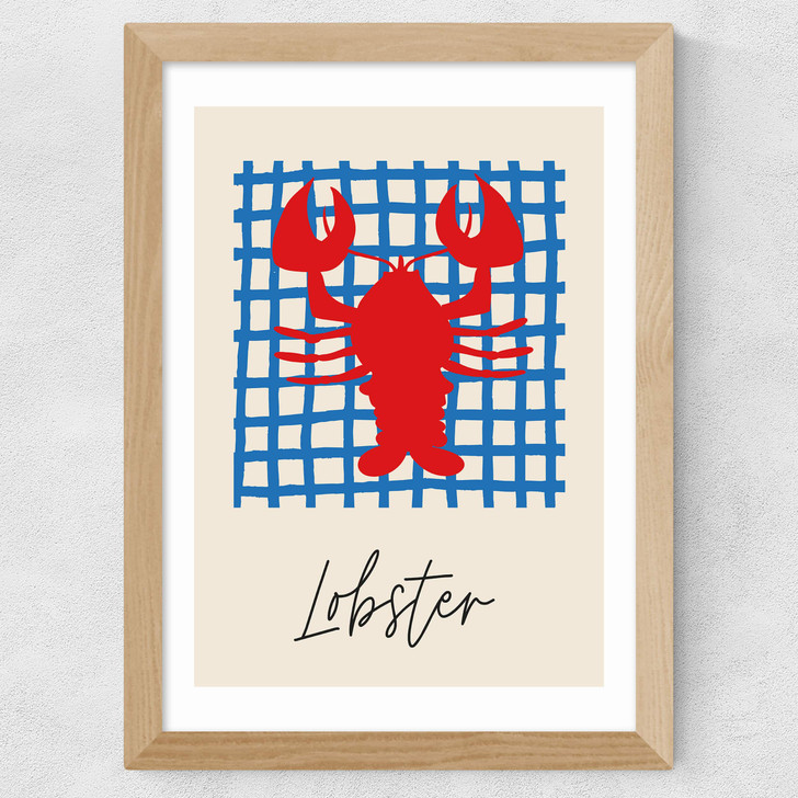 Lobster Wide Oak Frame