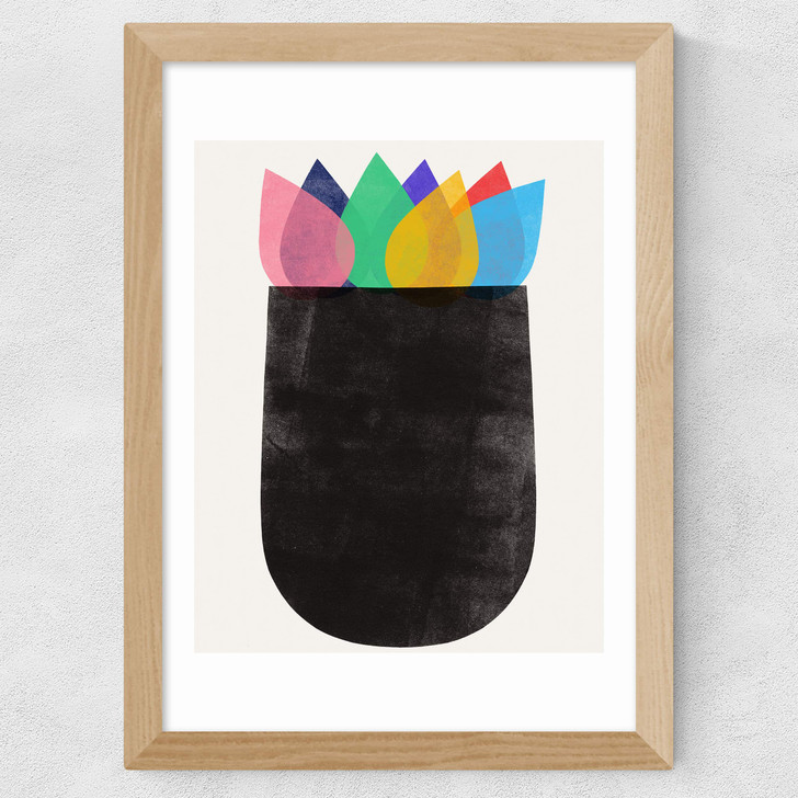 Ensemble Wide Oak Frame