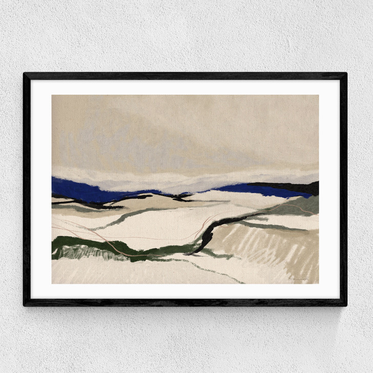 Beach Track Narrow Black Frame