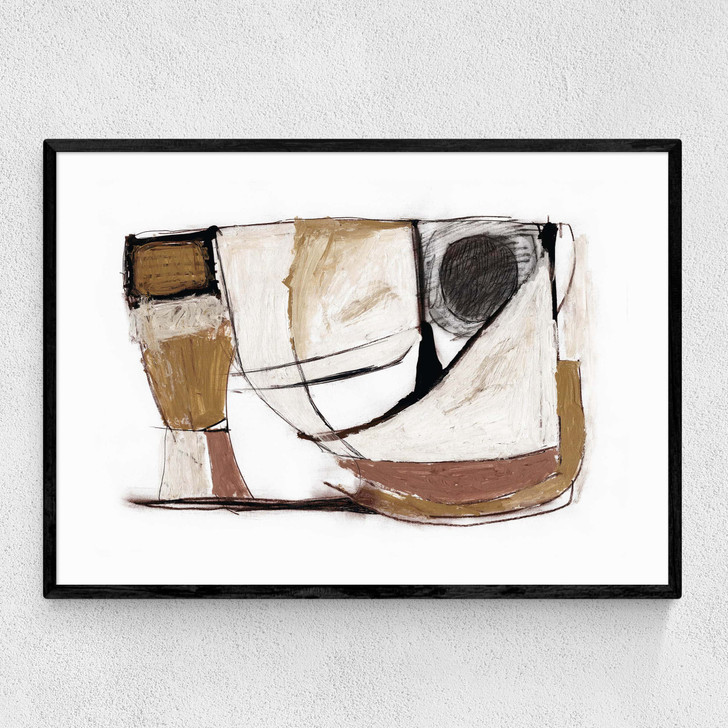 Mixed Media Narrow Black Frame Mixed Media Narrow Black Frame