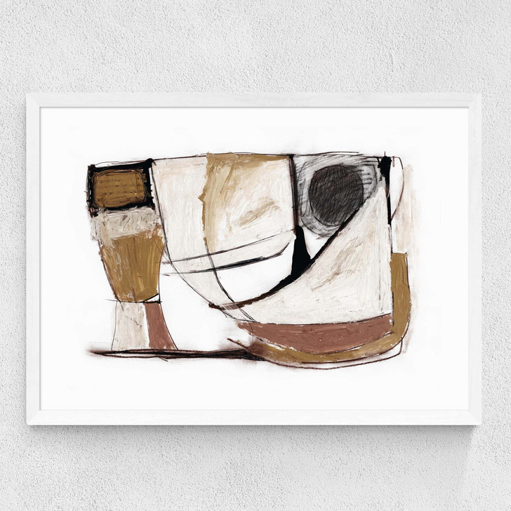 Mixed Media Medium White Frame Mixed Media Medium White Frame